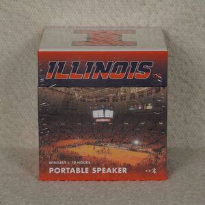 University of Illinois Portable Speaker Bluetooth Wireless Metal Wiseways Sealed